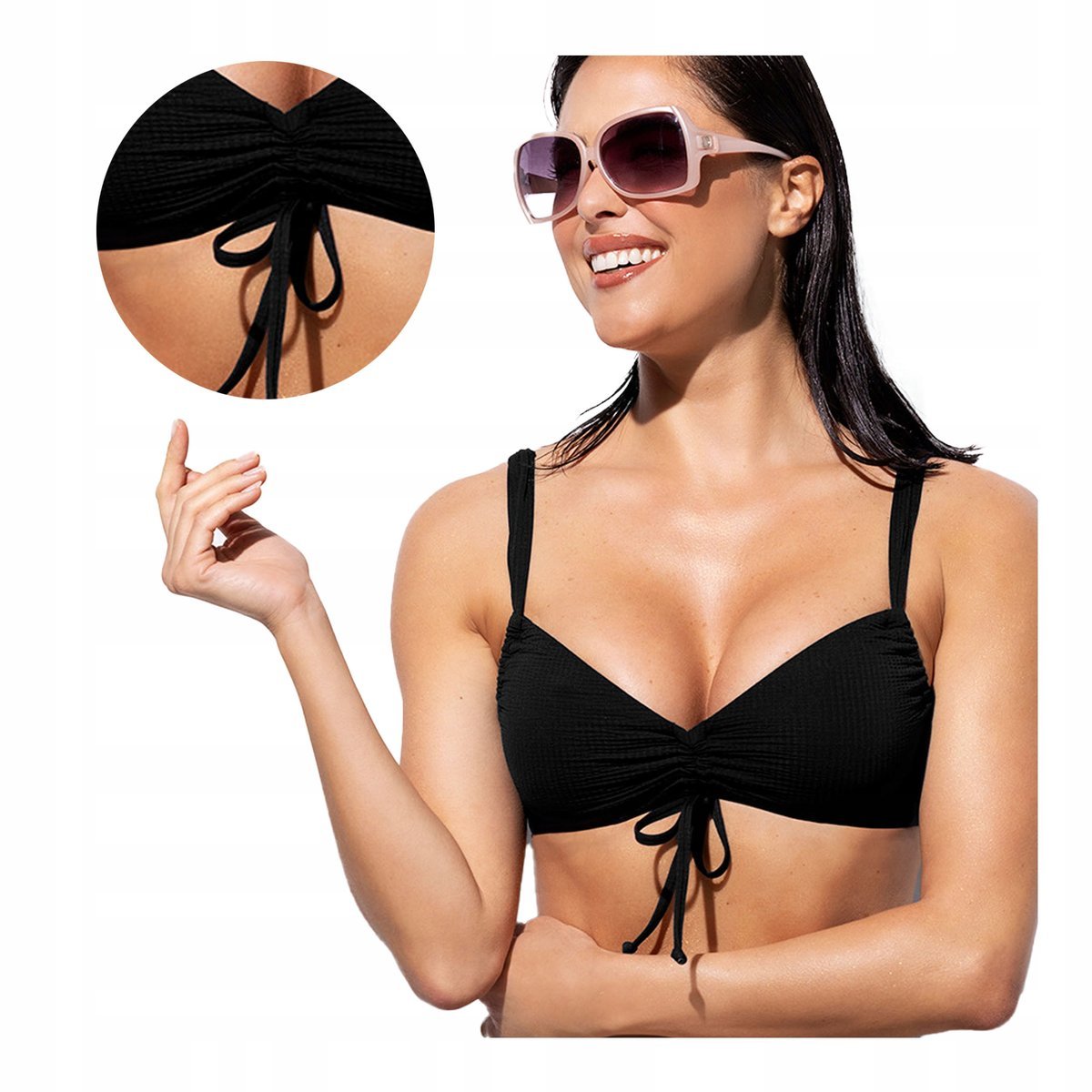 Góra od bikini biustonosz stroju kąpielowego Verde Veronica 90C