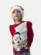 Bluzki damskie - NAME IT Bluzka Minnie 13234183 Czerwony Regular Fit - miniaturka - grafika 1