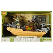 Zabawki militarne - Zestaw Wojsko Łódź z akcesoriami MEGA CREATIVE 523468 - miniaturka - grafika 1