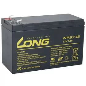 NoName Long 12V 7Ah akumulator kwasowo-ołowiowy F1 PBLO-12V007-F1A - Baterie do zasilaczy awaryjnych UPS - miniaturka - grafika 1