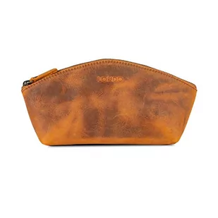 LONDO LONDO Uniwersalna torebka w stylu gondoli z prawdziwej skóry  kosmetyki, przybory toaletowe, makijaż, torba do golenia  zestawy Dopp  unisex - Torebki damskie - miniaturka - grafika 1