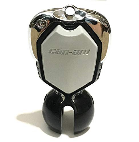 CRAZY METALMAN Uchwyt na klucze do akcesoriów Can Am Ryker etui na klucze zapłonowe etui chromowane