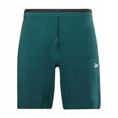 Spodenki męskie - REEBOK - SPODENKI DRESOWE MĘSKIE - WOR STRENGTH SHORT HL4285 ciemnozielony - miniaturka - grafika 1