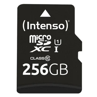 Intenso microSD 256GB UHS-I Perf CL10| Performance Klasa 10 - Karty pamięci - miniaturka - grafika 1