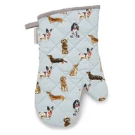 Fartuchy i rękawice kuchenne - Bawełniana rękawica kuchenna Cooksmart ® Curious Dogs - miniaturka - grafika 1