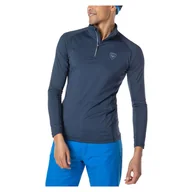 Bluzy narciarskie - Bluza narciarska męska Rossignol Classique 1/2 zip RLMML07 - miniaturka - grafika 1