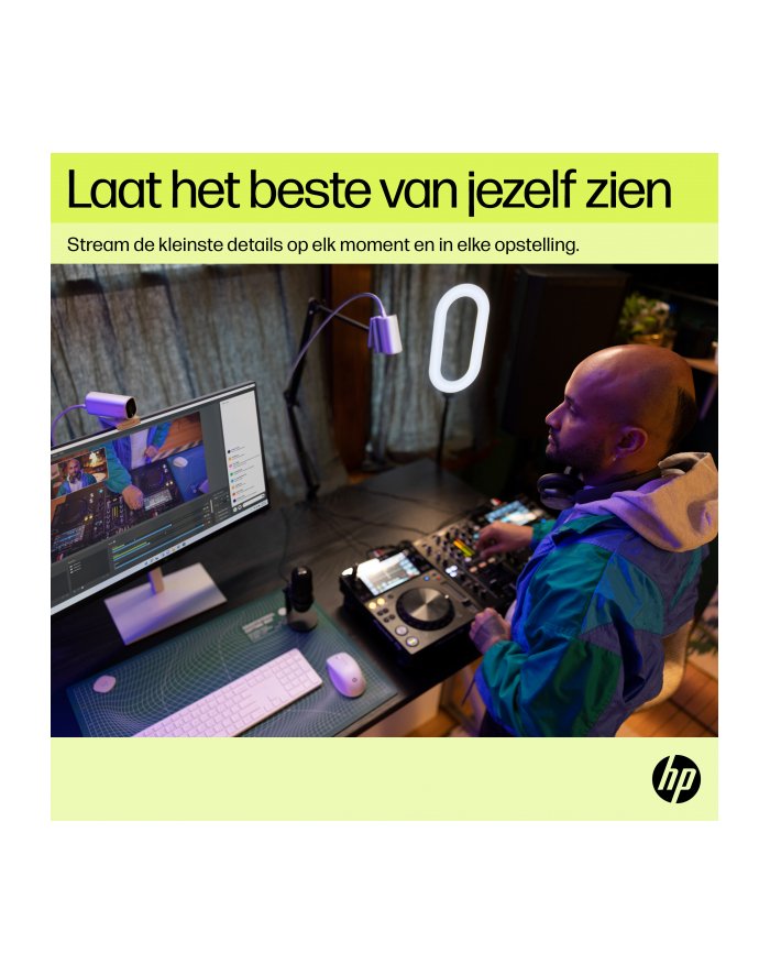 hp inc. HP 960 4K Streaming Kameria Internetowa 695J6AA#ABB