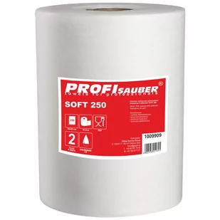 PROFI SAUBER Czyściwo włókninowe przemysłowe miękkie ProfiSauber SOFT 250 - Dezynfekcja - miniaturka - grafika 1
