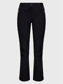 Odzież trekkingowa damska - Dare2B Spodnie outdoor Melodic II DWJ409R Czarny Slim Fit - miniaturka - grafika 1