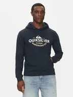 Bluzy męskie - Quiksilver Bluza EQYFT05089 Granatowy Regular Fit - miniaturka - grafika 1