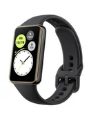 Smartband - HONOR Band 10, Globalna Wersja Smart Band, Zaokrąglona Konstrukcja, Poranna Monitoracja Zdrowia, Ekran AMOLED 1.57 cala, Wodoodporność 5ATM, BT5.3 czarny - miniaturka - grafika 1