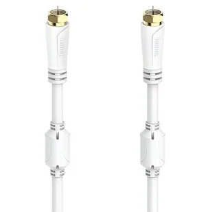 Hama Kabel antenowy 100dB wtyk F wtyk F pozłacany 3m > PIĄTY PRODUKT 99% - Kable - miniaturka - grafika 1