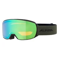 Gogle i okulary motocyklowe - Gogle ALPINA NAKISKA Q-LITE A7280834 – Oliwkowy - miniaturka - grafika 1