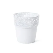 Donice - Osłonka ROSA 14,5 biały Lamela - miniaturka - grafika 1