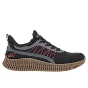 Sneakersy męskie - Buty Skechers Bobs Geo 118171BKMT - czarne - miniaturka - grafika 1