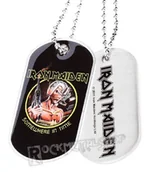 Wisiorki - nieśmiertelnik IRON MAIDEN - SOMEWHERE IN TIME - miniaturka - grafika 1