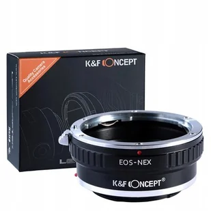 K&F CONCEPT Adapter K&F CONCEPT KF06.069 EOS-NEX - Tulejki, adaptery, redukcje do aparatów - miniaturka - grafika 1