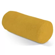 Poduszki dekoracyjne - Dekoria.pl Dekoria.pl Poduszka wałek z zakładkami musztardowy szenil 20 × 50 cm Etna 535-705-04 - miniaturka - grafika 1