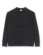 Bluzy męskie - s.Oliver Sales GmbH & Co. KG/s.Oliver Bluza męska z nadrukiem z przodu, szary, 3XL - miniaturka - grafika 1
