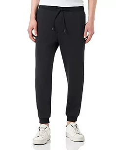 BOSS Spodnie męskie z taśmą T_Tape, Czarny 1, 20 - Spodnie męskie - miniaturka - grafika 1