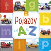 Książki edukacyjne - Pojazdy od A do Z Praca zbiorowa - miniaturka - grafika 1