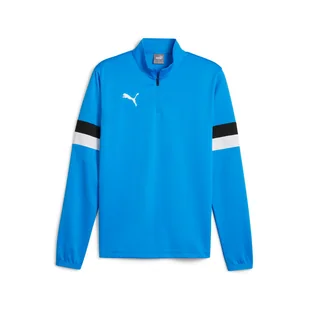 Męska Bluza PUMA TEAMRISE 1/4 ZIP TOP 65865602 – Niebieski - Bluzy sportowe męskie - miniaturka - grafika 1