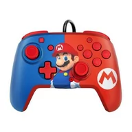 Kontrolery do Nintendo - PDP Faceoff Deluxe+ Mario - miniaturka - grafika 1