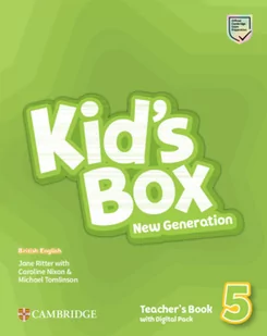 Kid's Box New Generation Level 5 Teacher's Book with Digital Pack British English - Pozostałe książki - miniaturka - grafika 1