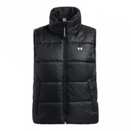 Kurtki damskie - Damski bezrękawnik puchowy pikowany Under Armour Lw Insulate Vest - czarny - UNDER ARMOUR - miniaturka - grafika 1