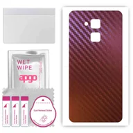 Szkła hartowane na telefon - Folia naklejka skórka strukturalna na TYŁ do Asus Zenfone 3 Max ZC520TL -  Carbon Kameleon CAKA5 - apgo SKINS - miniaturka - grafika 1