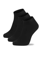 Skarpetki męskie - Sprandi Zestaw 3 par niskich skarpet męskich 0MB-002-SS24 (3-pack) Czarny - miniaturka - grafika 1