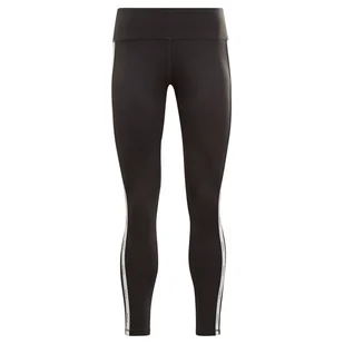 Damskie Spodnie REEBOK PIPING PACK POLY TIGHT GS9349 – Czarny - Spodnie sportowe damskie - miniaturka - grafika 1