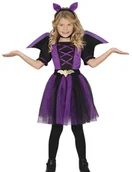 Stroje karnawałowe - Strój fioletowy nietoperz nietoperzyca-104 - miniaturka - grafika 1