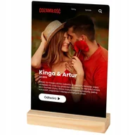 Ramki na zdjęcia - RAMKA SZKŁO PLEKSI WASZE ZDJĘCIE NETFLIX PREZENT NA WALENTYNKI URODZINY Z6 - miniaturka - grafika 1