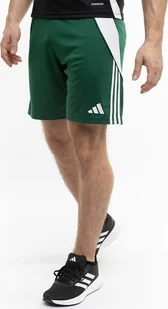 Adidas Spodenki męskie adidas Tiro 24 zielone IS1410 S - Spodnie sportowe męskie - miniaturka - grafika 1