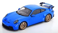 Samochody i pojazdy dla dzieci - Minichamps Porsche 911 (992) Gt3 2021 Shark Bl 1:18 143069016 - miniaturka - grafika 1