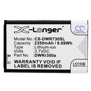 Cameron Sino D-Link DWR-730 DWRr300a 2350mAh 8.70Wh Li-Ion 3.7V CS-DWR730SL - Baterie do telefonów - miniaturka - grafika 1
