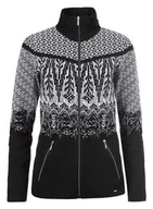 Bluzy damskie - Bluza damska LUHTA VIPRA czarny/biały - 34 - miniaturka - grafika 1
