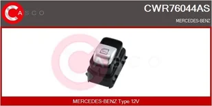 Przełącznik, podnośnik szyby Casco - Alternatory CWR76044AS - Akcesoria do układu elektrycznego - miniaturka - grafika 1