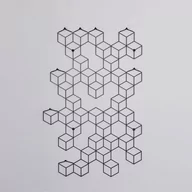 Wieszaki i stojaki - POLYHEDRA Wieszak Stiga L Black - miniaturka - grafika 1