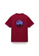 Koszulki i topy damskie - t-shirt donna napapijri s-vignoni back - np0a4ilx r1e1 tibetan red - miniaturka - grafika 1