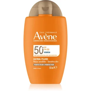 Avene Sun SPF 50 Ultra Fluid Perfector Bardzo wysoka ochrona, 50 ml - Balsamy i kremy do opalania - miniaturka - grafika 1