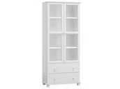 Witryny - Witryna drewniana nr2 biała - miniaturka - grafika 1