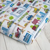 Prześcieradła dla dzieci - Prześcieradło z gumką 90x160 bawełna Kerl - miniaturka - grafika 1