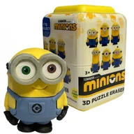 Figurki dla dzieci - MINIONKI FIGURKA GUMKA DO MAZANIA 3D PUZZLE PALZ NIESPODZIANKA - miniaturka - grafika 1