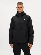 Kurtki męskie - adidas Kurtka przeciwdeszczowa City Escape IN7192 Czarny Regular Fit - miniaturka - grafika 1