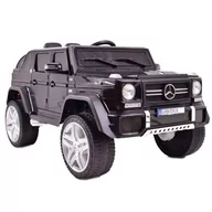 Pojazdy elektryczne dla dzieci - Import SUPER-TOYS MERCEDES MAYBACH G650 4X4, 2V12V, MP4, SUPER OPCJA/G650 G-650-CZARNY-PL - miniaturka - grafika 1
