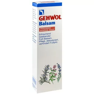 Gehwol BALM DRY ROUGH SKIN Balsam odświeżający do stóp dla suchej skóry 125ml 0000009571 - Kremy i maski do rąk - miniaturka - grafika 1