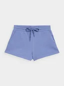 Spodenki męskie - 4F, Spodenki dresowe damskie, 4FSS23TSHOF175-32S, Denim, Rozmiar L - miniaturka - grafika 1