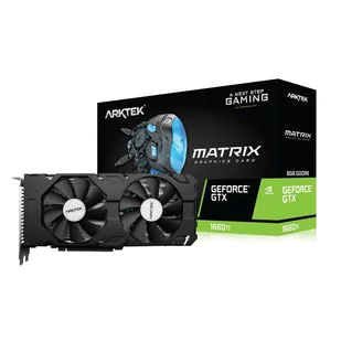 Arktek GeForce GTX 1660 Ti Dual Fan 6GB - Karty graficzne - miniaturka - grafika 1